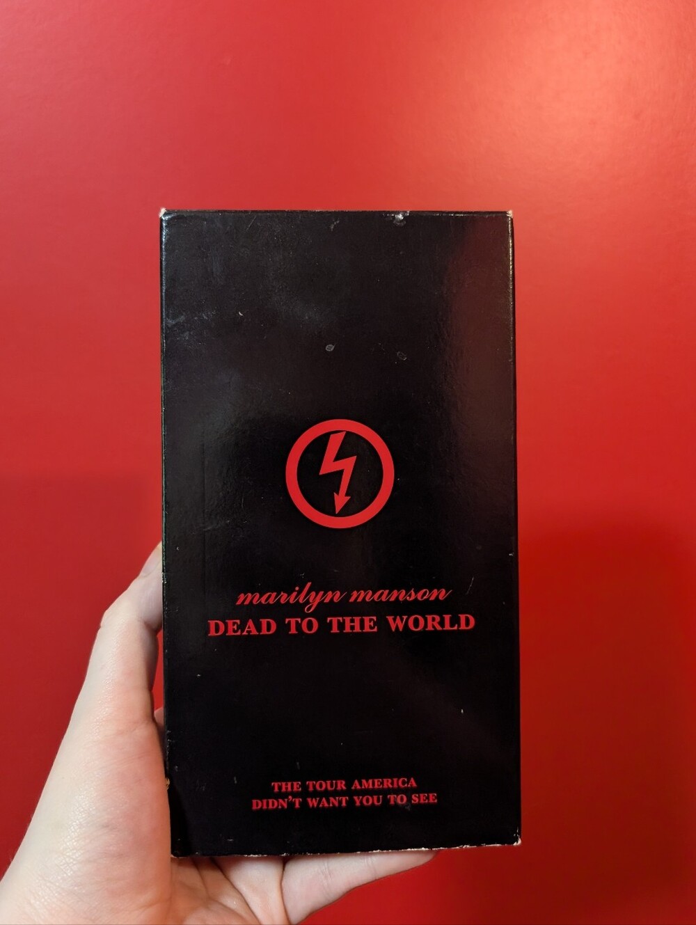 Marilyn Manson Dead to the World Tour VHS Tape